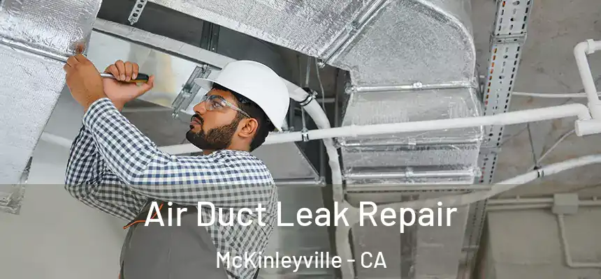  Air Duct Leak Repair McKinleyville - CA